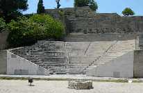 das Theater der Akropolis von Rhodos
