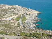 Blick zum KMP-Bade-Strand