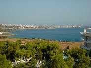 vom Hoteldach Rhodos-Stadt