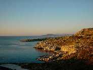 Blick zu den Thermen