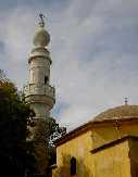 Moschee-Turm am Mandraki